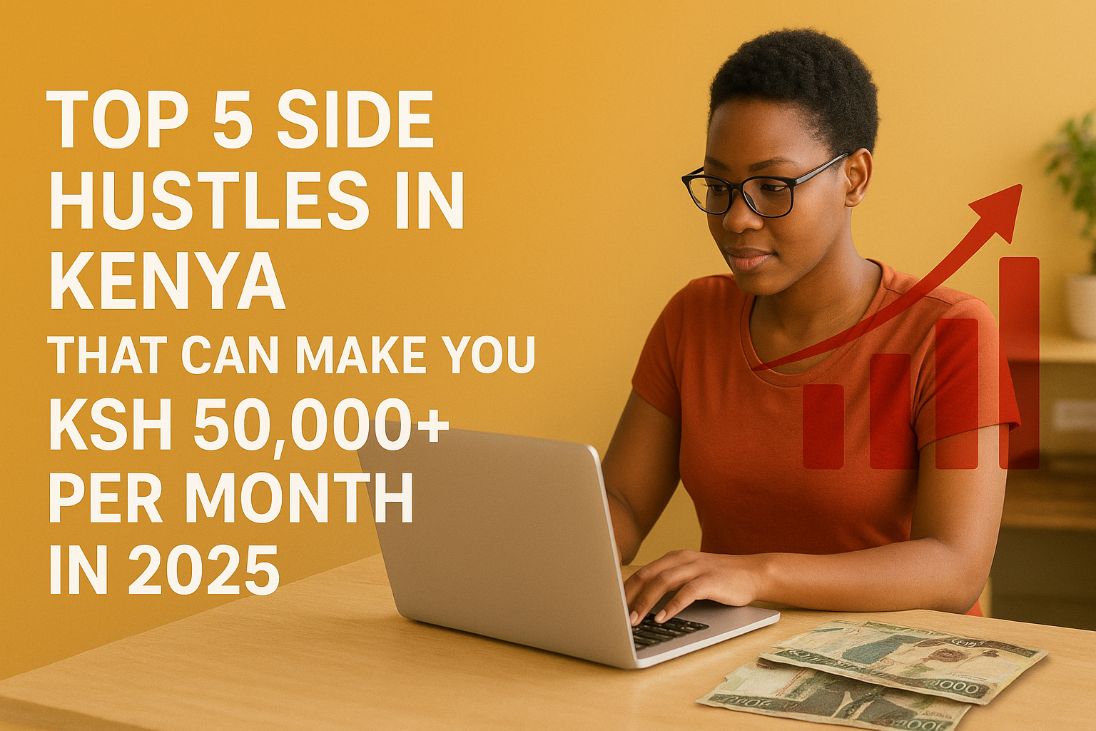 Top 5 Side Hustles in Kenya That Can Make You Ksh 50,000+ Per Month in 2025